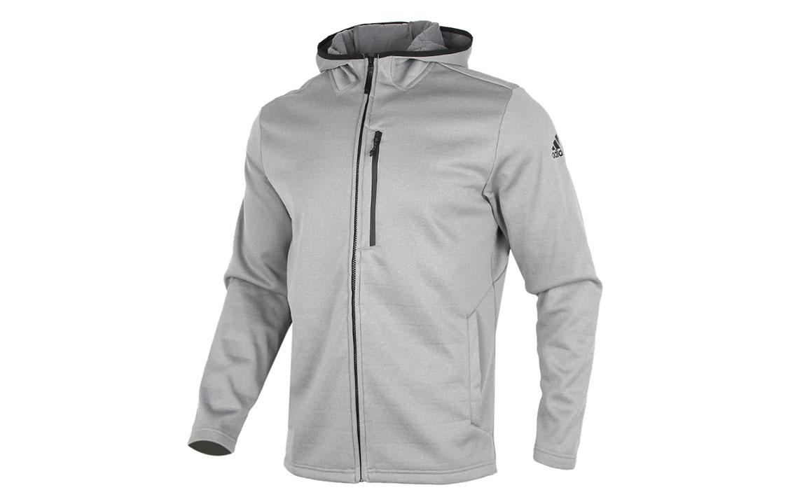 

Adidas Jackets Men s Medium Heather Gray Hooded Moderate Other GV3516 L