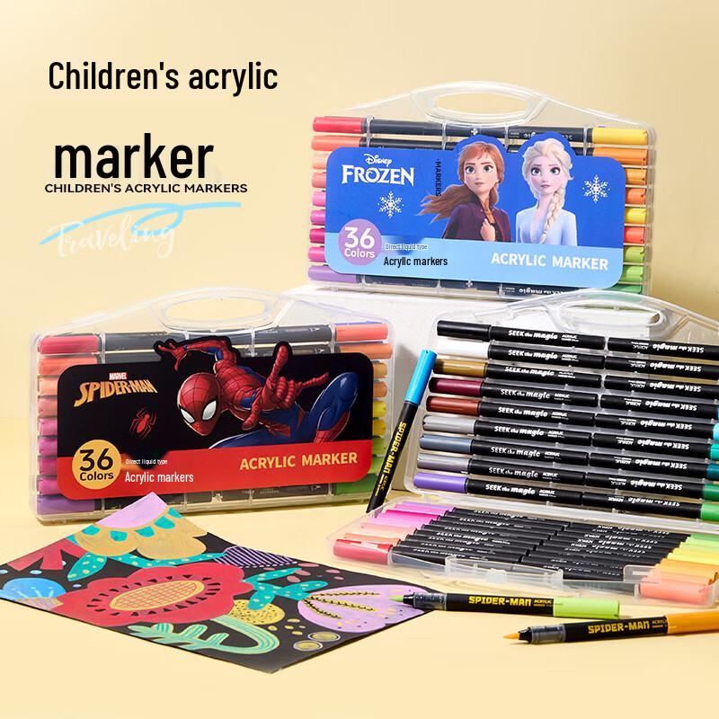 

Disney Blendable Acrylic Soft-Tip Markers - 36 Color Set