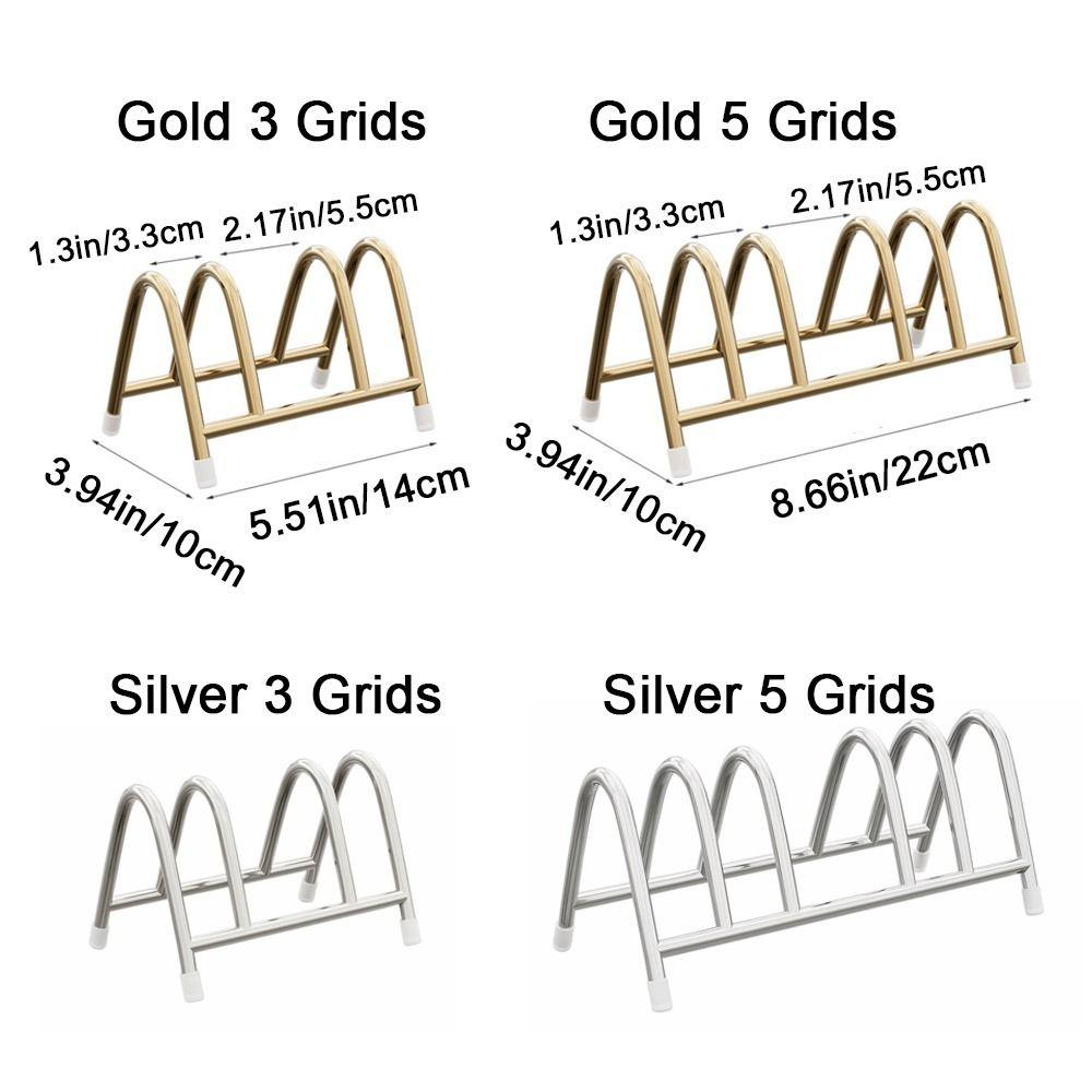 Vertical Pot Lid Holder Rustproof Cutting Board Holder Pot Lid Storage Rack  Kitchen