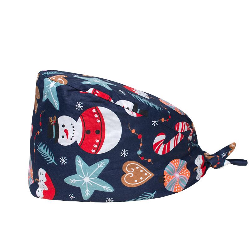 200 Kinds Adjustable Medical America National Pattern Cartoon Pet Hospital Heart Surgical Doctor Cap Surgeon Hat