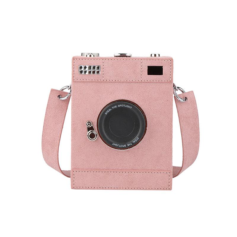 Textured new women's bag fashion camera box bag retro shoulder messenger women's bag