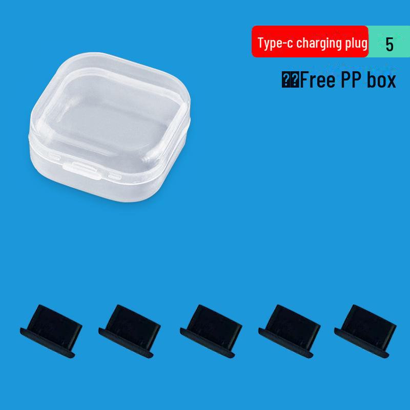 

Силиконовая заглушка для порта зарядки Type-C от пыли для мобильных телефонов