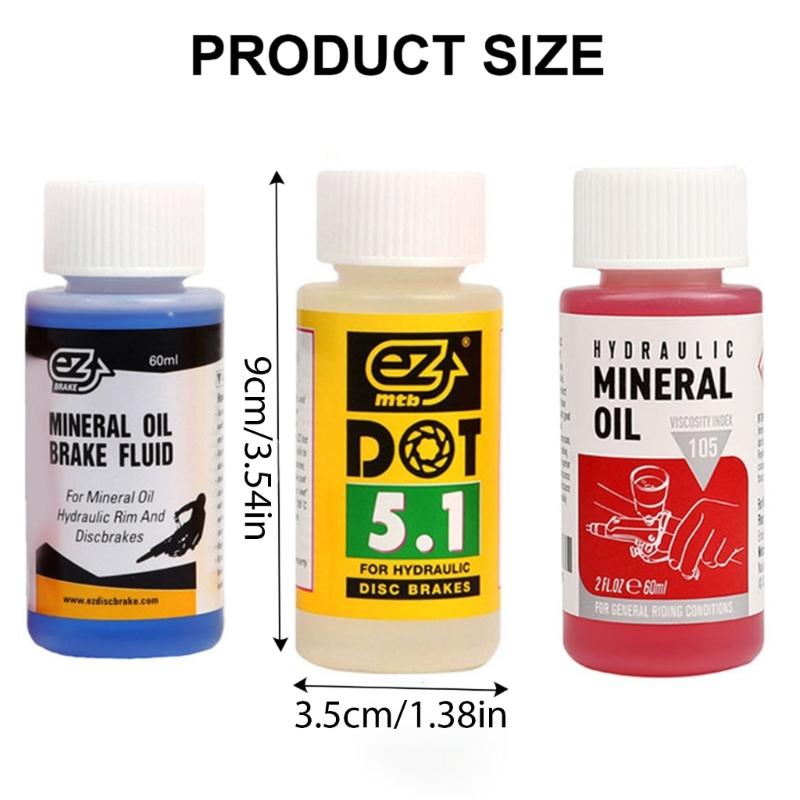 Bicycles Brake Bleeding Mineral Brake Fluid Kits, Hyaraulic Disc Brake Repair Tool Hydraulic Disc Brake Bleed Kits