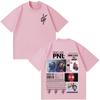 T-shirt Le Monde Chico Album PNL Rapper Francese Stampa Grafica T-shirt Uomo Donna Hip Hop Moda Manica Corta Gotico Punk T-shirt
