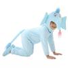 Kids Blue Elephant Costume Book Day Role Play Outfit Halloween Cosplay World Book Day Party Dress