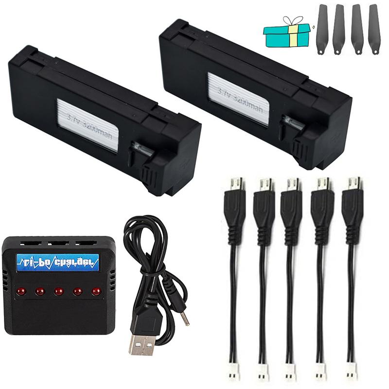 Remote Control Drone Battery 3.7v 3200mah For E88 E99 Drone Accessories For F185 F195 E100 RC Drone Fpv quadcopter spare parts