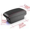 For Ibiza 6j Ibiza 6L Armrest Box For Seat Ibiza Car Armrest Central Storage Box Retrofit with USB Interior Car Accessories