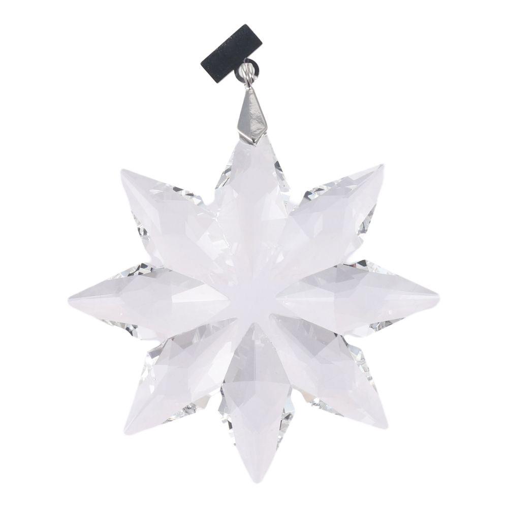 

Snowflake Shape 2024 Snowflake Crystal Car Hanging for Christmas Tree Party Festival
