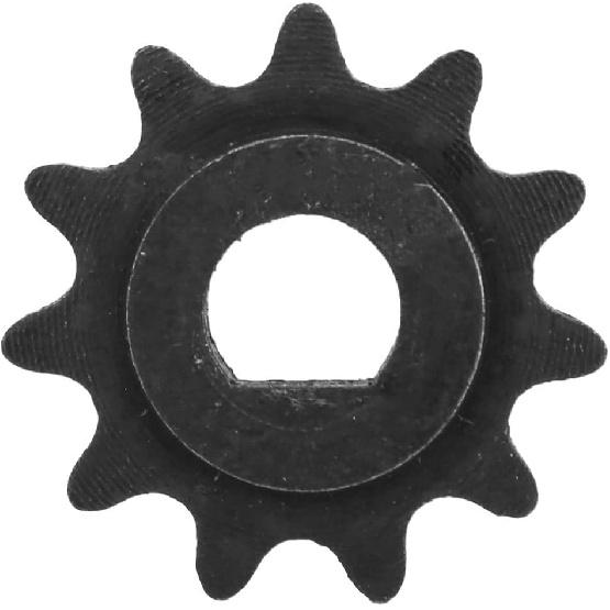 Socobeta T8f Sprocket 10t 2PCS 5x5x3 2PCS E Scooter Electric Sprocket Drive Pinion 11 Tooth Chain 25h High Motor Gear