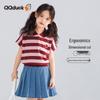 QQ DUCK Girls' Striped Duck Polo Shirt