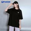 Fila Fusion 2025 Spring Unisex Cool-Touch Cotton T-Shirt