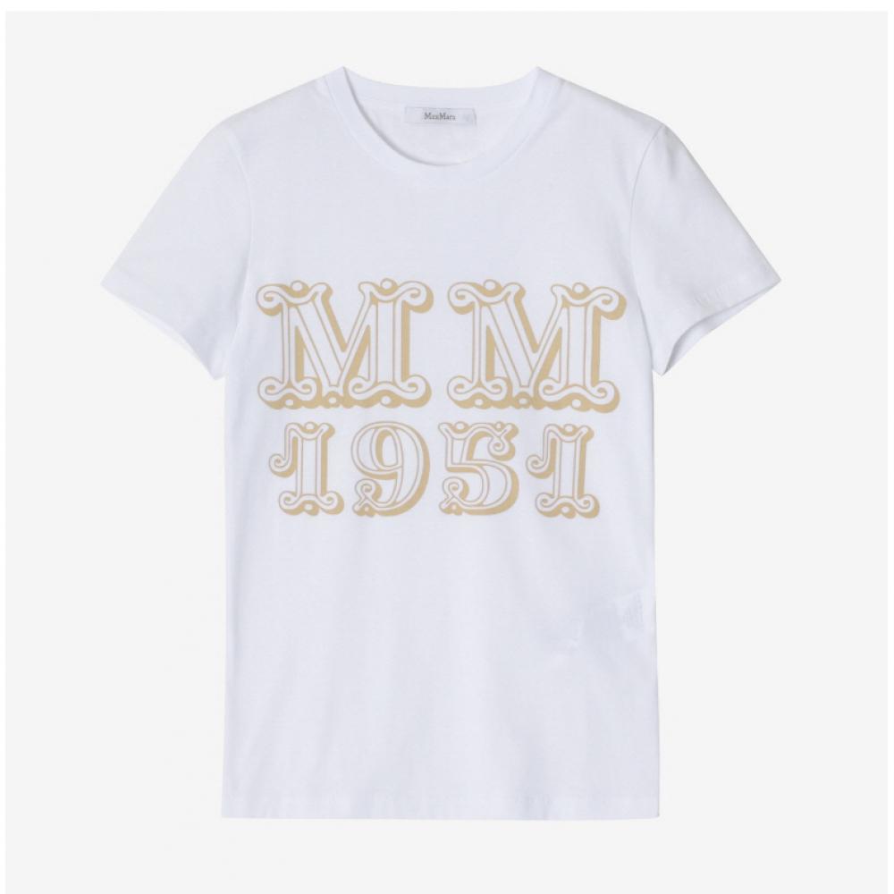 Max Mara 2319410432600 036 Mincio Mincio Graphic Print Women S Short Sleeve Tee