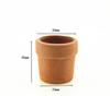1/6 1/12 Doll House Simulation Miniature Mini Ceramic Small Flower Pot Model Decor