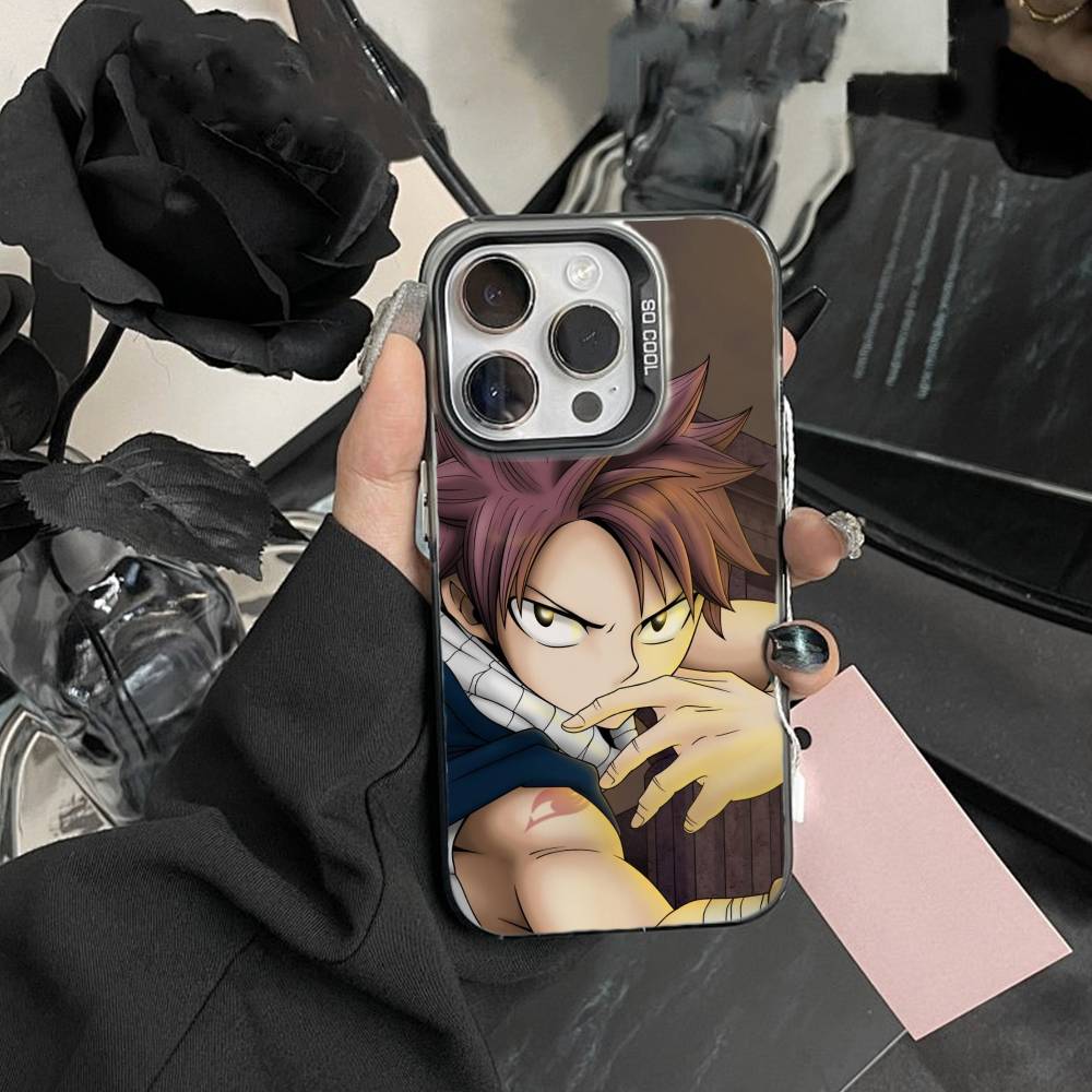 ANIME P-FAIRY TAIL Handyhülle Für iPhone 17,16,15,14,13,12,Pro MAX Weiß Matt Stoßfeste Hülle