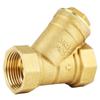 1  BSPP Female Thread Y Shaped Brass Strainer Filter Valve Connector