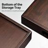 Japanese bamboo tray, Kung Fu tea tray, tea ceremony accessories, restaurant coffee storage tray