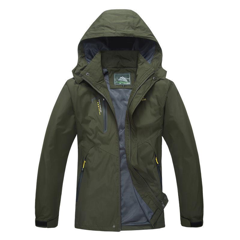 Spring & Autumn Waterproof Jacket: Men's & Women's Outdoor Single-Layer Mountaineering Couple Style