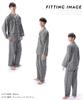 NISHIKI Long Sleeve Cotton Viyella Top and Bottom with Perfect for Spring and Autumn Loungewear Men's Pajamas, 100% Material, Skin-Friendly,