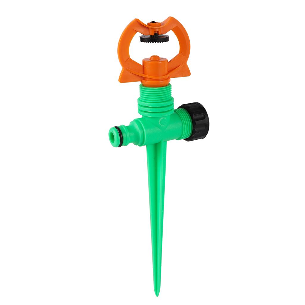 1/2" Male Thread Scattering Nozzle 360 Degree Automatic Rotating Garden Lawn Rotating Micro Sprinkler Watering Irrigation 1Pc