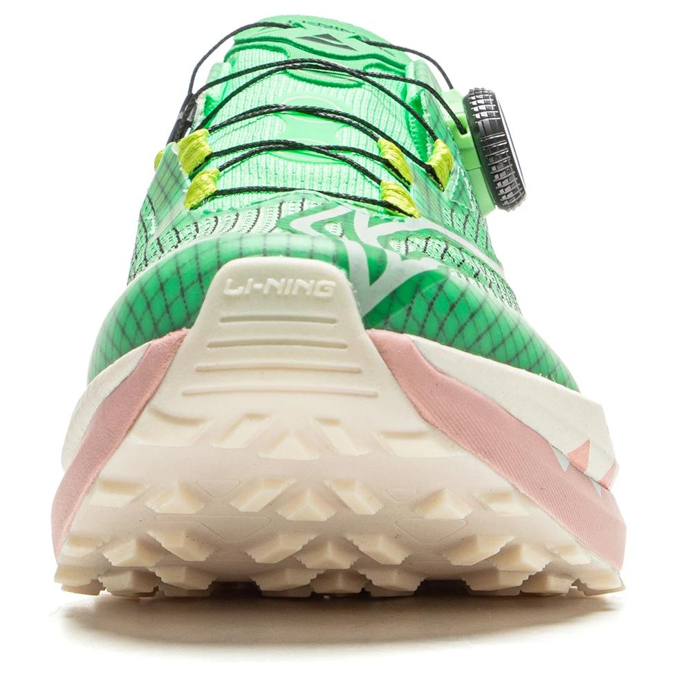 Li Ning Lu Pro V2 Running Shoes Men Sneakers Green ARNU007-3