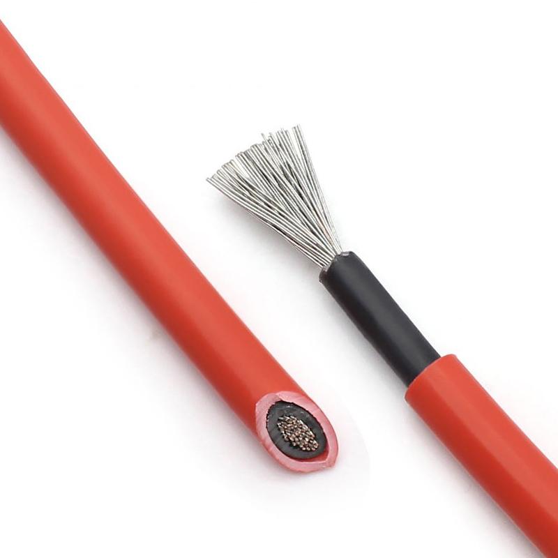 Pv Cable 8/10/12/14/16Awg Tinned Copper Wire Pv Wire For Outdoor Car Rv Boat Marine Home Solar Panel Use 10/6/4Mm2