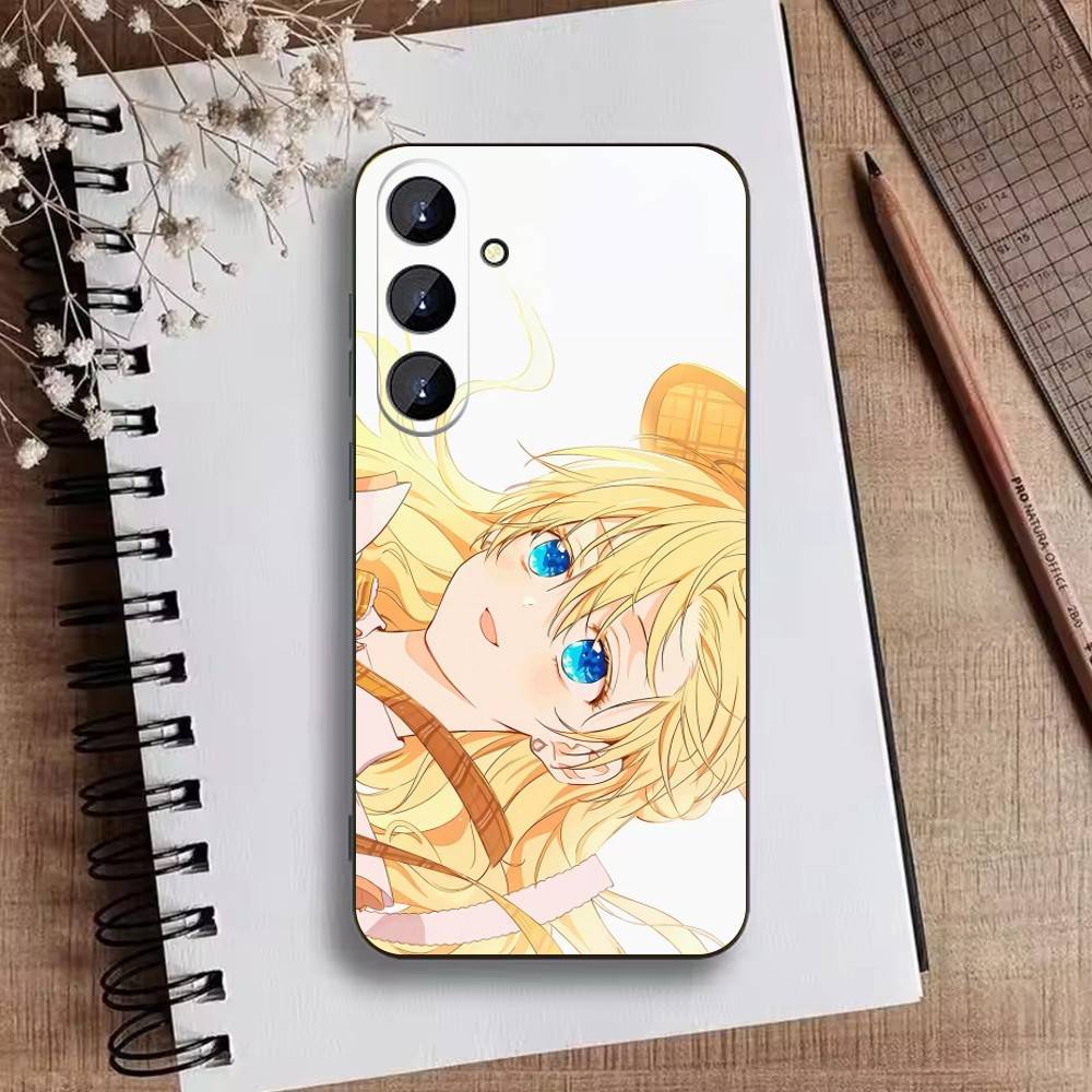 Anime Athanasia Phone Case For Samsung Galaxy A73,A21s,A22,A31,A52,A53,A71,A41Soft Black Shell