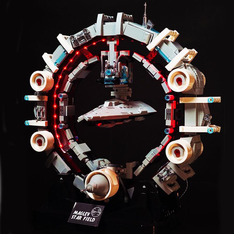 Falcon Spaceship MOC Bricks Model Star Wars Starship Building Blocks Toys DIY Boy Adult Christmas Gifts Room Ornament NEW