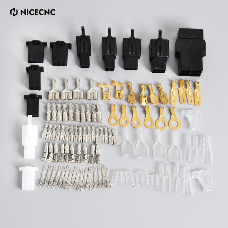 Motorcycle Electrical Wiring Harness Plugs Bullets Connectors Repair Kit For Honda Yamaha BMW Kawasaki Suzuki Ducati Triumph