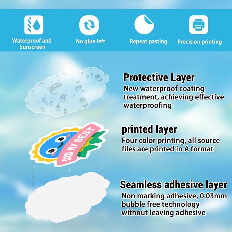 50PCS Motivational Reward Stickers for Students Inspirational Quotes Sticker for Teens Positive Affirmation Decals Teacher