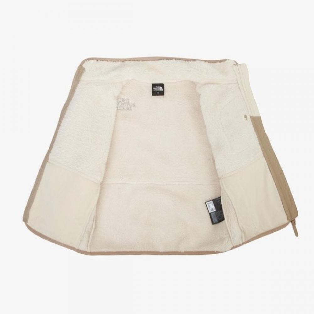 The North Face Kids Campout Fleece Jacket Cream Beige Nj4fr50t