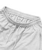 Gainsboro Sweat Shorts_White Melange