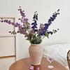 Artificial Delphinium Flower 36.6" Long Stem Faux Silk Bouquets for Tall Vase Realistic Fake