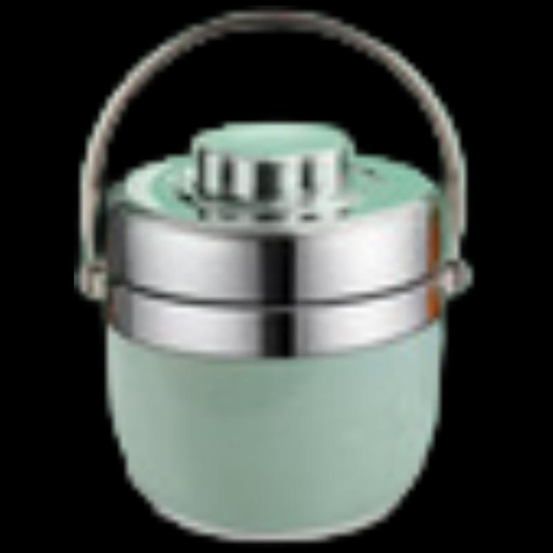 ZISIZ Portable Double-Layer Insulated Lunch Box