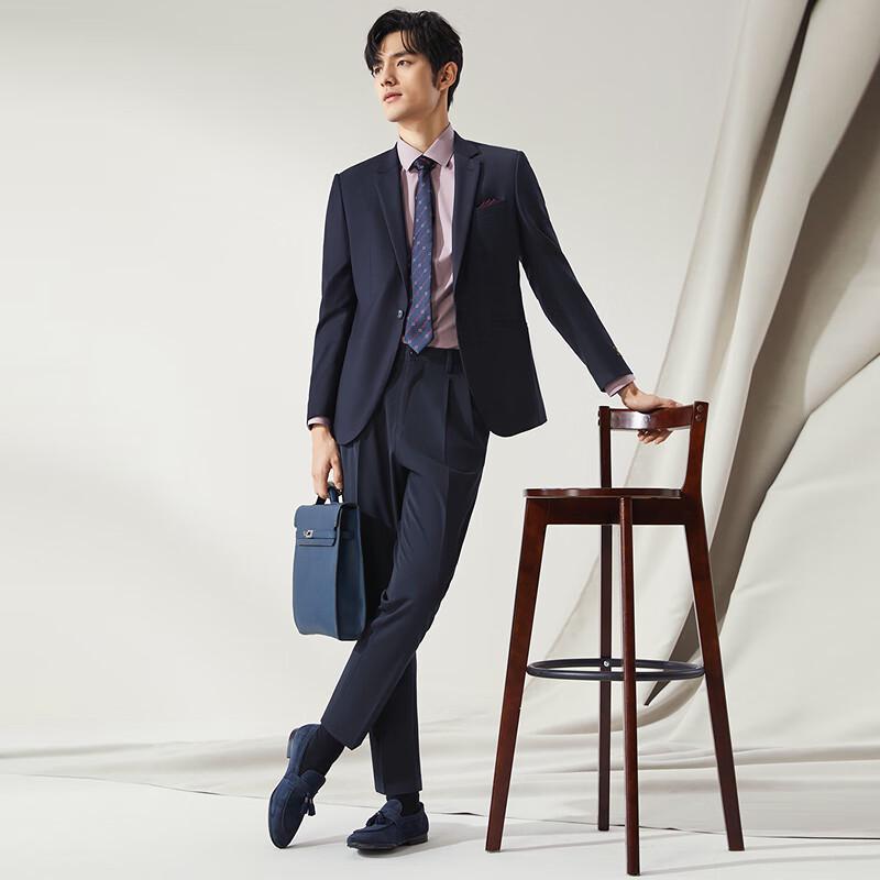 Qipai High-End Men's Pure Wool Business Suit Jacket