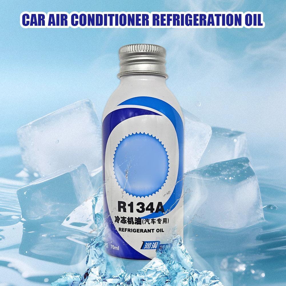70g R134a Car Air Compressor Refrigeration Oil PAG68H Freon Refrigerant Curing Agent Reduce Noise Rapid Cooling For Car Tru A5T5