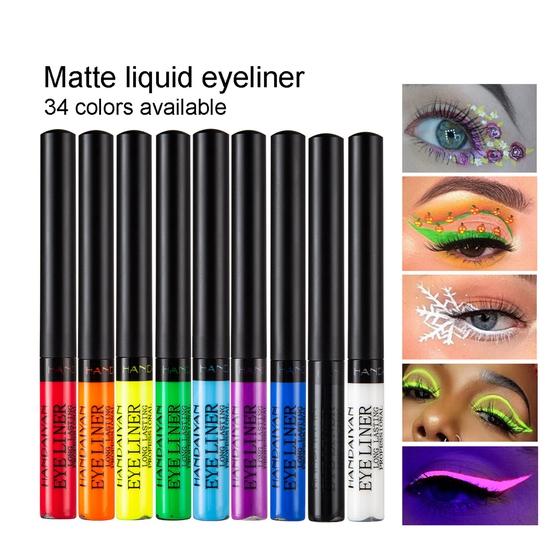 HANDAIYAN Stift, glatt, schnell trocknend, natürliches Extrakt, Augen-Make-up, langanhaltender flüssiger Eyeliner, glatte Make-up-Werkzeuge