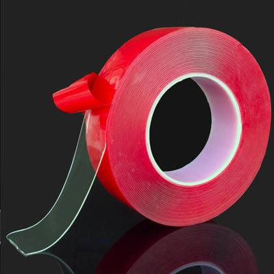 300cm Transparent Silicone Double Sided Tape Sticker Small Core Transparent Strong Seamless Double-sided Tape High Strength No Traces Adhesive