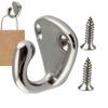 Vessel Wall Hooks - Stainless Steel 316 Fender Hooks, Wall Mounted Hooks Boat Storage