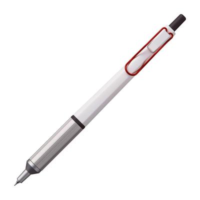 Mitsubishi Pencil Jetstream Edge White Red Ballpoint Pen Extra Fine Yet Easy To Write With 0.28mm Oil-Based - Tip, - SXN100328W.15
