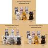 Mini Cat Pvc Animal Desktop Figurine With Creative Design For Home Decor Collection