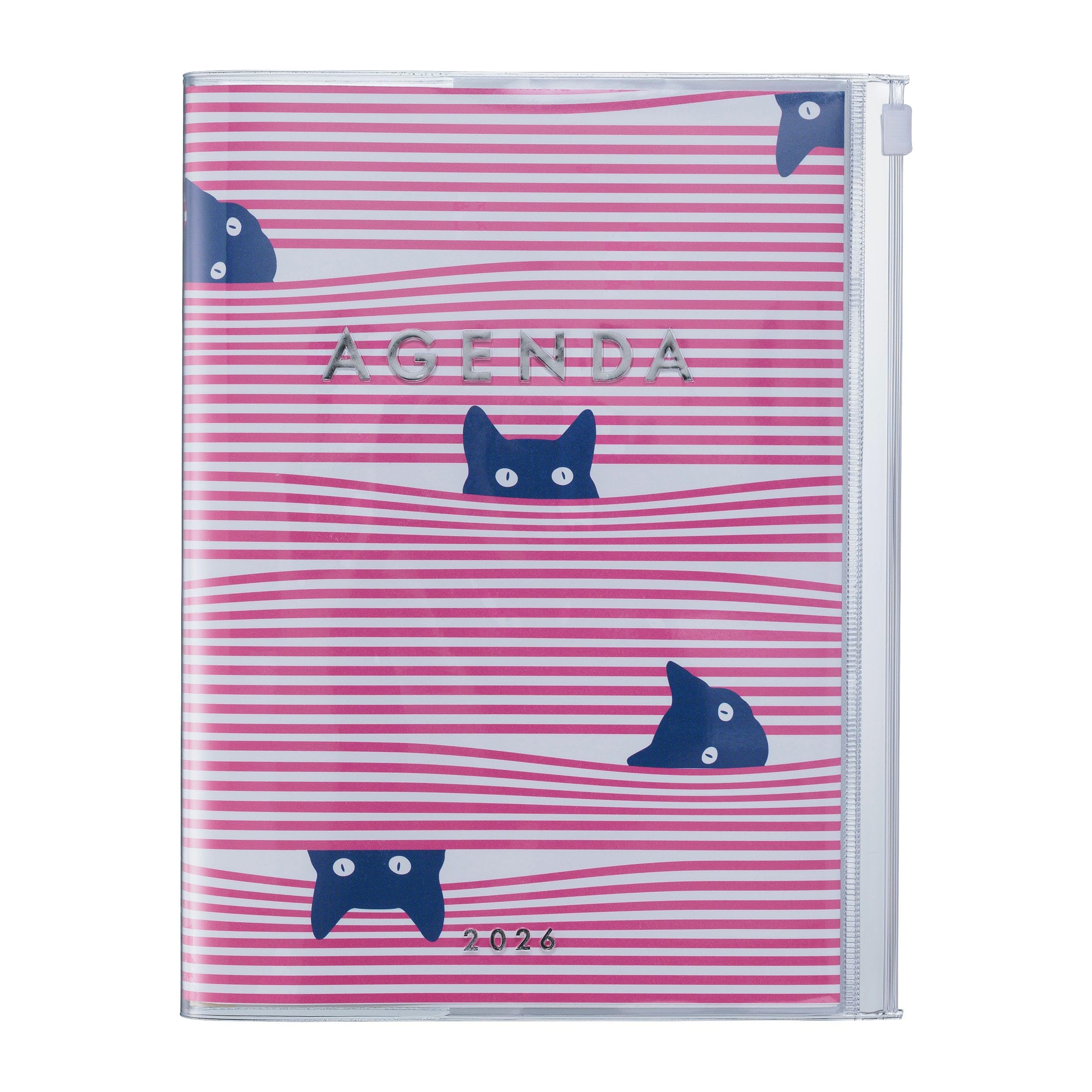 

А5 Кошки Розовый MARK S 2025/26 Карманный календарь, // розовый