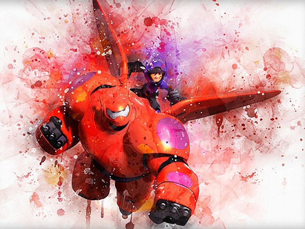 

DIY полный круг алмазный рисунок вышивка крестиком 3D комиксы домашнее декоративное искусство алмазный рисунок 5d алмазный рисунок Full Square 25X37.5CM