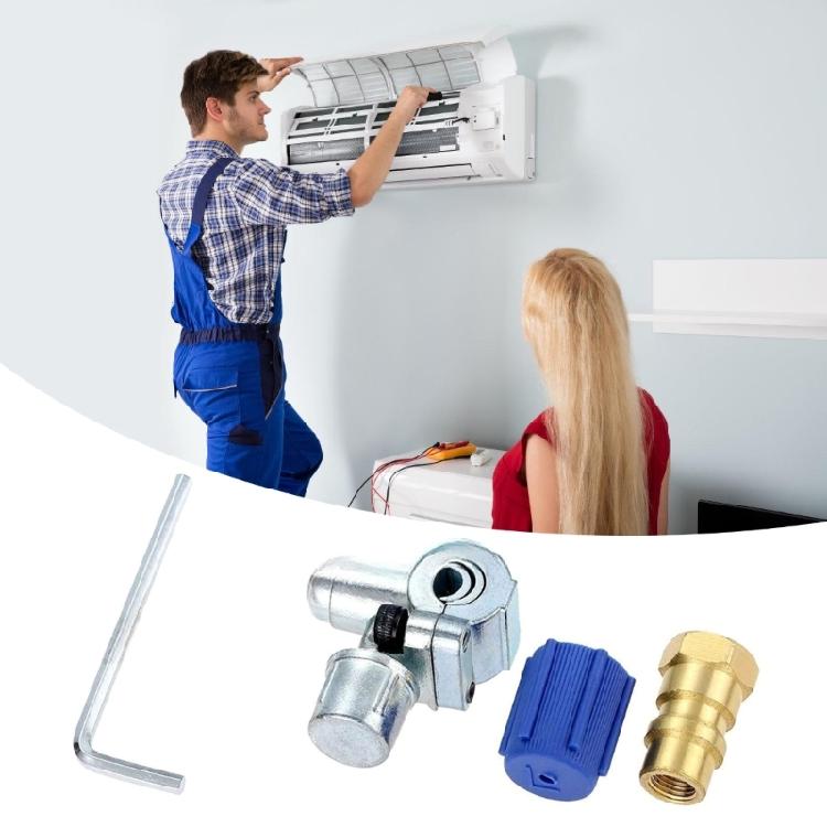 Klimaanlagen Nachrüstventile Durchstech-Hahn-Kit Für R12 R22 R134A AP4502525 BPV31D GPV14 Klimaanlage