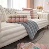 Hairy Internet Celebrity Tutu Velvet Sofa Cushion Winter Thickened Plush Seat Cushion Leather Sofa Cover  New Cover
