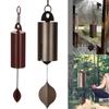 Antique Windbells Metal Wind Chimes Deep Resonances Serenity Bells for Indoor Outdoor Home Yard Garden Decoration