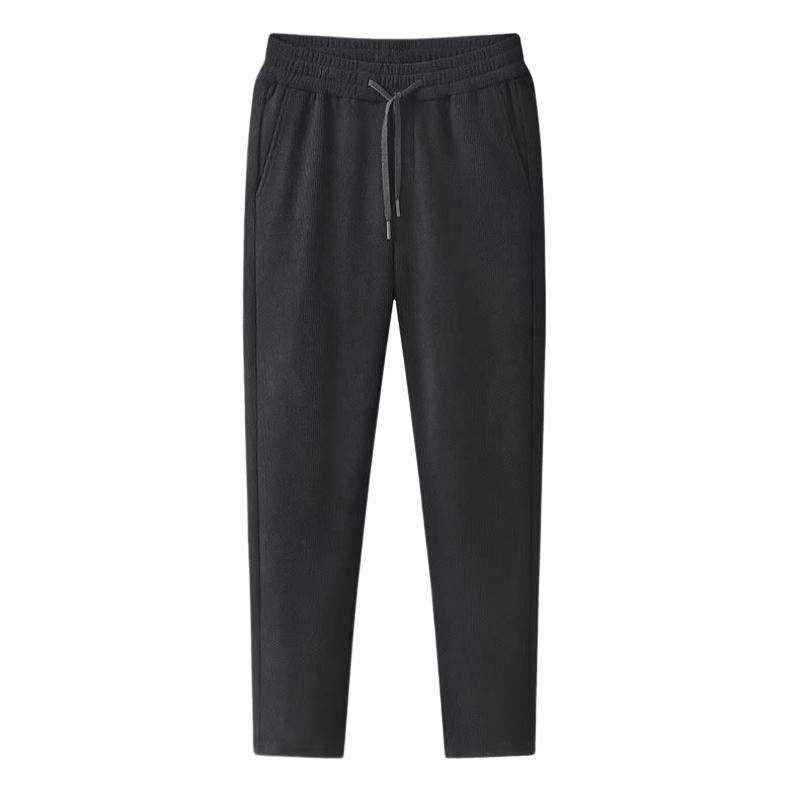 Corduroy Pants Autumn And Winter New Thickened Men's Business Pants Straight Loose Casual Pants Warm Trousers Men's Large Size