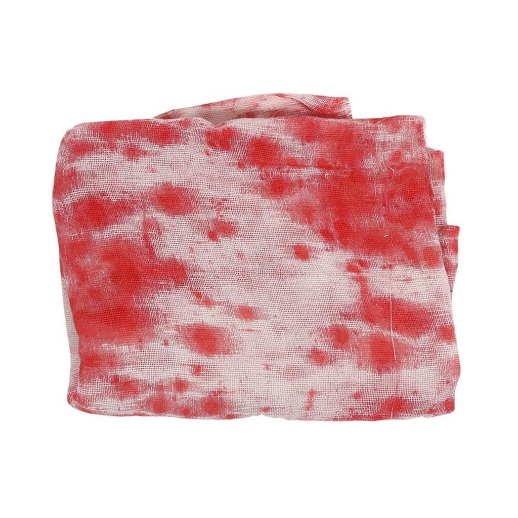 Halloween Bloody Gauze Zombie Ghost Cosplay Costume Cloth Horror Props For Halloween Party Haunted House Home Scene Decoration