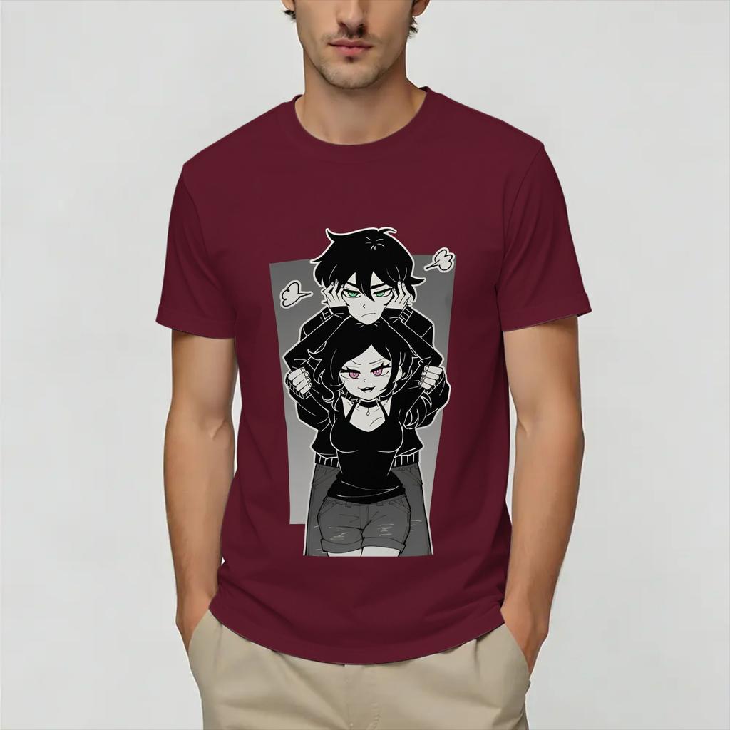 The Coffin Of Andy And Leyley Pure Cotton T Shirt For Unisex Beach T Shirts Crew Neck Hip Hop Tee Shirt Plus Size Pattern Clothes