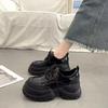 Zwarte Platform Hoge Hakken Dames Japans Lakleer Mary Jane Schoenen Dames Punk Dikke Hakken Lolita Schoenen Dames Stijl