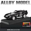 Simulation 1/32 Ford Shelby Cobra Sports Car Model Sound and Light Pull-Back Toy Vehicle Boy Ornament Collection Miniature Voiture